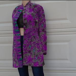 Vtg. Dana Buchman Nehru Blazer Size 8